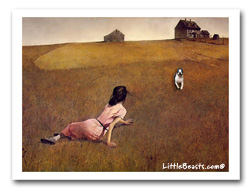 boston terrierart history - andrew wyeth